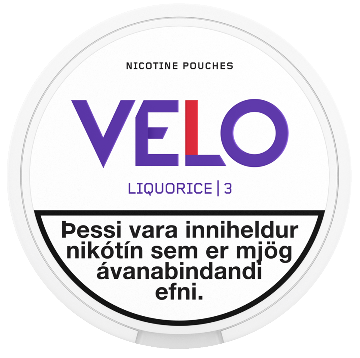 Image of VELO LIQOURICE STRONG
