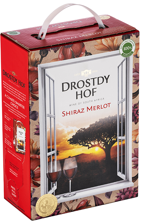 Image of Drostdy Hof Shiraz / Merlot 300 cl