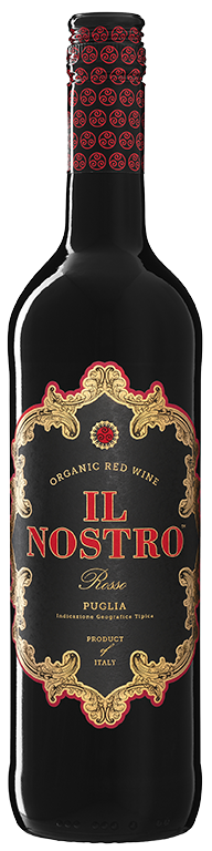 Image of IL Nostro Rosso.  Organic wine