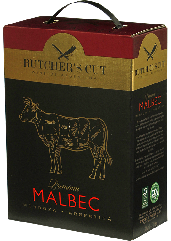 Image of Butcher´s Cut Premium Malbec 300 cl