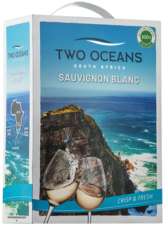 Image of Two Ocean Sauvignon Blanc 300 CL BIB