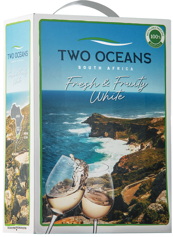 Image of Two Oceans Fresh & Fruity 300 CL BIB