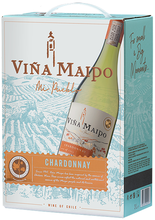 Image of Viña Maipo Mi Pueblo Chardonnay 300 CL BIB