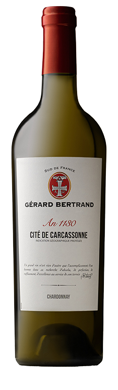 Image of Gérard Bertrand An 1130-Cité de Carcassonne Chardonnay 75 CL