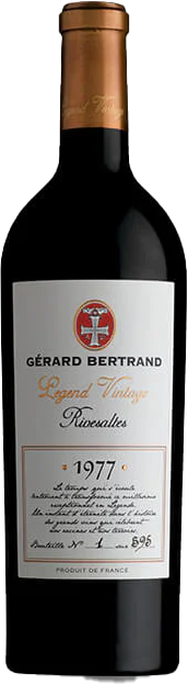 Image of Gérard Bertrand Legend Vintage Rivesaltes 1977 75 CL