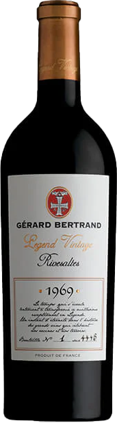 Image of Gérard Bertrand Legend Vintage Rivesaltes 1969 75 CL