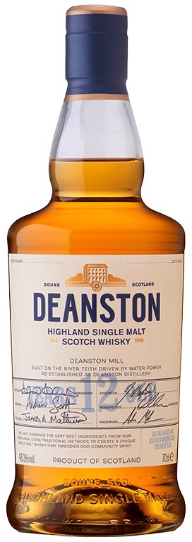 Image of Deanston 12 year Old Highland Single Malt Whisky  70 CL