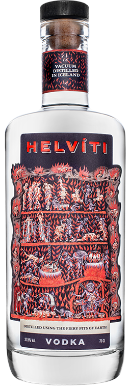 Image of Helvíti Vodka 37,5% 70 CL