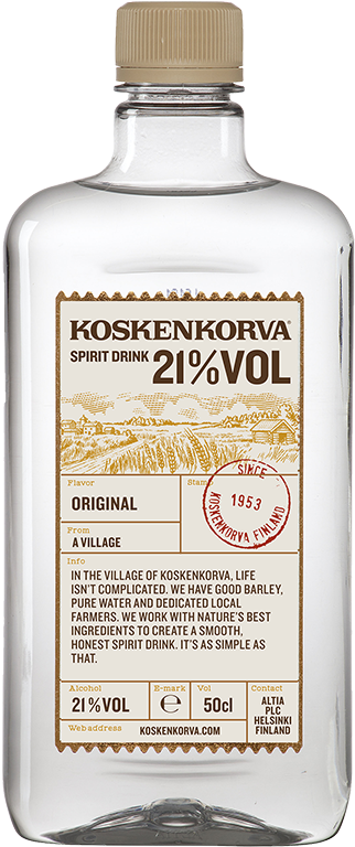 Image of Koskekorva Spirit Drink 21% 50 CL