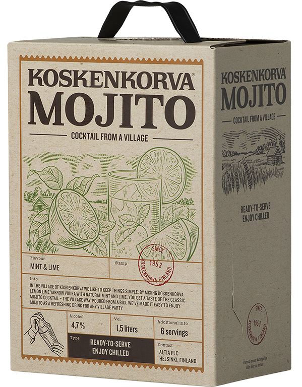 Image of Koskenkorva Mojito 4,7%, 150cl