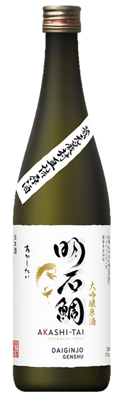 Image of Daigingjo Genshu Sake, Akashi-Tai 30 CL 17%