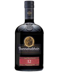 Bunnahabhain 12 year Old Islay Single Malt Whisky 70 CL