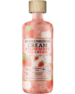 Koskenkorva Créme Strawberry Ice Cream 15% 50 cl