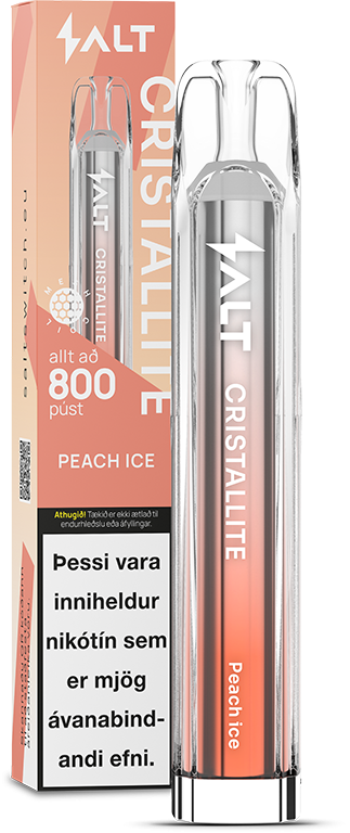 Image of SALT CRISTALLITE Peach Ice 20mg/ml 2ml