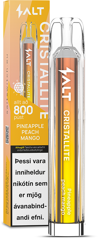 Image of SALT CRISTALLITE Pineapple Peach Mango 20mg/ml 2ml