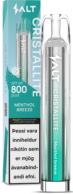 Image of SALT CRISTALLITE Menthol Breeze 20mg/ml 2ml