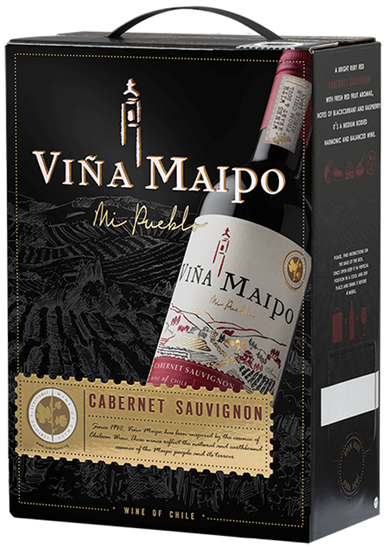 Image of Viña Maipo Mi Pueblo Cabernet Sauvignon 300 CL BIB