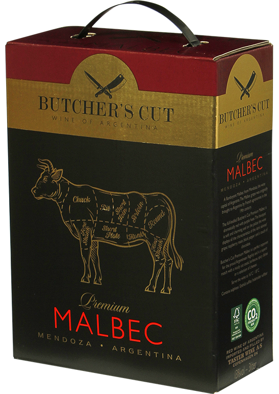 Image of Butcher´s Cut Premium Malbec 300 CL BIB