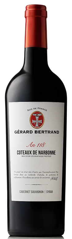 Image of Gérard Bertrand An 118-Coteaux de Narbonne Cab.Sauvignon/Syrah 75 CL
