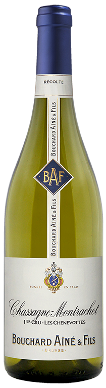 Image of Chassagne Montrachet Premier Cru ,,Les Chenevottes". Bouchard Ainé & Fils 75 CL