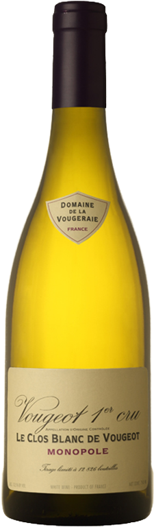 Image of Vougeot Premier Cru ,,Le Clos Blanc de Vougeot" Monopole Dom.de la Vougeraie 75 CL