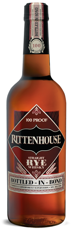 Image of Rittenhouse Straight Rye Whiskey 50% 70 cl