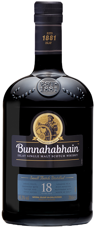 Image of Bunnahabhain 18 year Old Islay Single Malt Whisky  70 CL