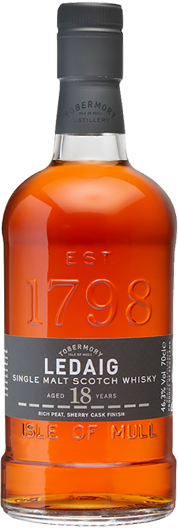 Image of Ledaig 18 year Old Isle of Mull Single Malt Whisky  70 CL