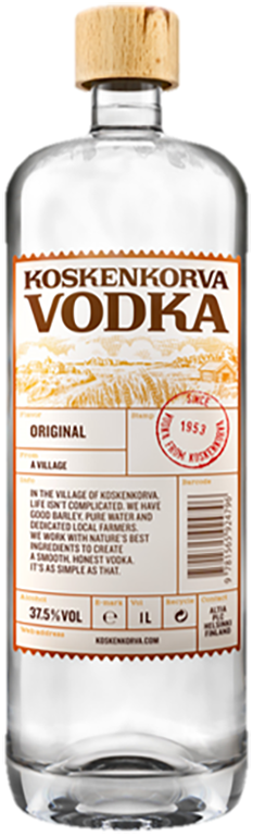 Image of Koskenkorva 100 CL 37,5 %