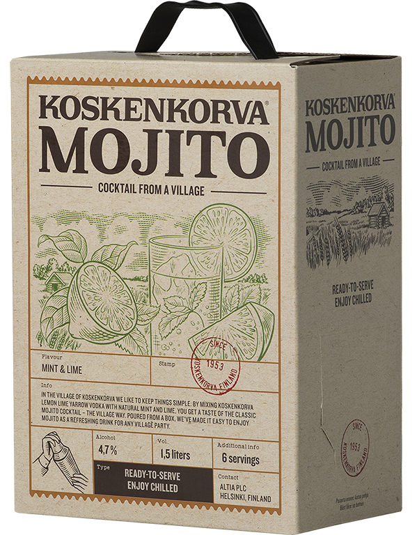 Image of Koskenkorva Mojito BIB 150 CL 4,7%