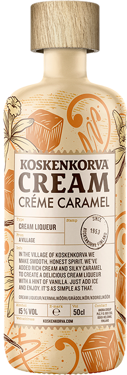 Image of Koskenkorva Créme Caramel Liqueur 15%  50 cl